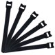 thumbnail image 1 of 50pcs Reusable Fastening Cable Ties Microfiber Cloth Hook And Loop Cord Ties, 1 of 3