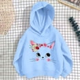 thumbnail image 2 of BCSIOAOI Hoodies for Girls Cotton Long Sleeve Fall Loose Sweatshirt Printed Pullover, 2 of 4