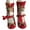 1, variant on Cartoon Cotton Christmas Sock Knitted Festival Stocking Warm Winter Socks with Anti Slip Base For Men Women Teen