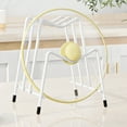 thumbnail image 4 of TIELUTT Metal Cutting Board Holder Rack Versatile Lid Organizer Dish Drying Racks for Kitchen Water Bottle Racking Storage System Kitchen Things over the Dish Drying Rack Adjustable Wall Drying Rack, 4 of 5
