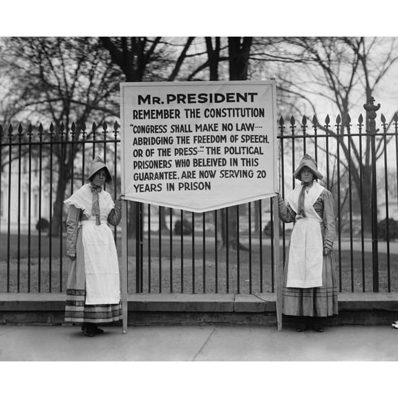 The Espionage Act Of 1917 And Sedition Act Of 1918 Outlawed The Use "Disloyal History (24 x 18)