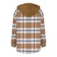 thumbnail image 5 of Puntoco Chaqueta De Mujer Top Informal De Invierno para Mujer Camisa Estampada A Cuadros Sueltas Abrigo/Chaqueta Informal con Capucha De Manga Larga De Lana Liquidación Navideña Puntoco Puntoco-27, 5 of 5