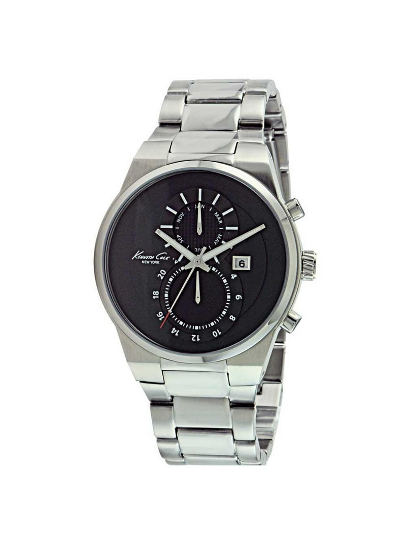 時計 Mr Kenneth Cole New York Men's KC3920 Chronograph Black Dial Watch
