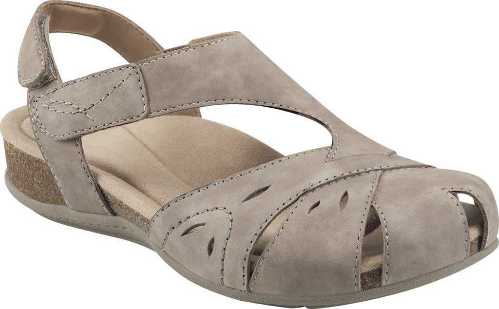 EARTH ORIGINS Women's Earth Origins Birdine Wedge Closed Toe Sandal