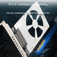 thumbnail image 5 of U.2 to PCIE Adapter PCI Express 3.0 X4/X8/X16 to SFF-8639 U.2 Adapter for 750 2.5 Inch NVMe PCIE U2 SSD SATA SSD Adapter, 5 of 5
