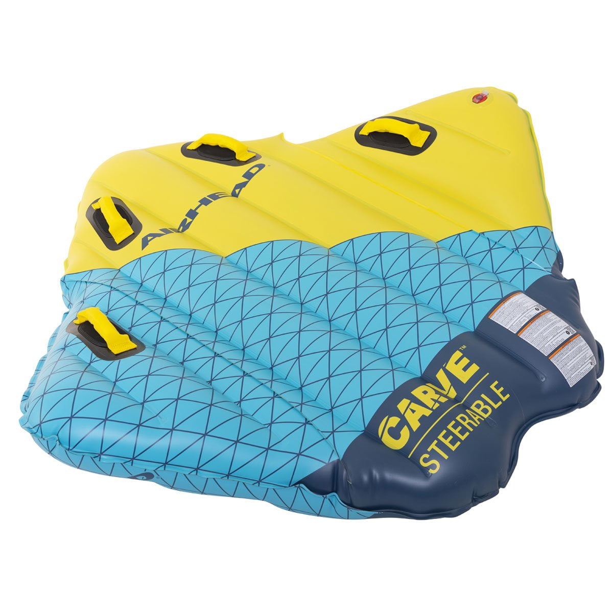 Airhead Carve Steerable 1 Person Inflatable Boat Towable Water Inner