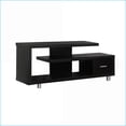 thumbnail image 2 of TV Furniture | 60 Inch Modern Espresso TV Stand with Drawer & Shelves | Espresso | Particle Board, 2 of 5