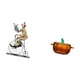 thumbnail image 5 of Figura De Payaso Calabaza, Dulcero De Cristal, Estatua, Escultura, Colección, Adorno De Escritorio, Centro De Mesa, Decoración De Vitrina, Comedor, Regalo, 5 of 8