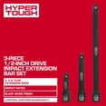thumbnail image 3 of Hyper Tough 3-Piece 1/2-inch Drive Impact Extension Bar Set, 3 of 12