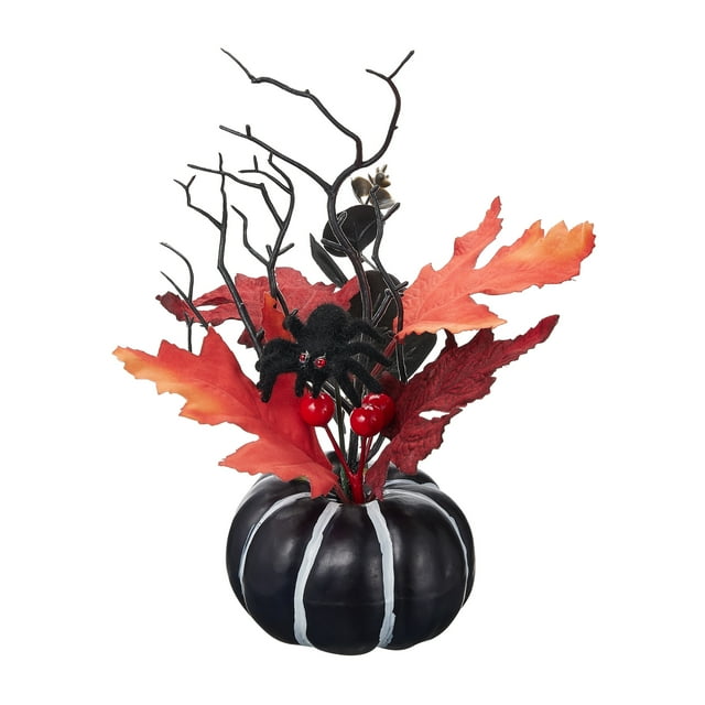 SUNSIOM Ensemble de Décorations Citrouille, Décorations de Récolte d'Automne pour Maison Table Mariage Bricolage Automne Halloween Action de Grâce Décor