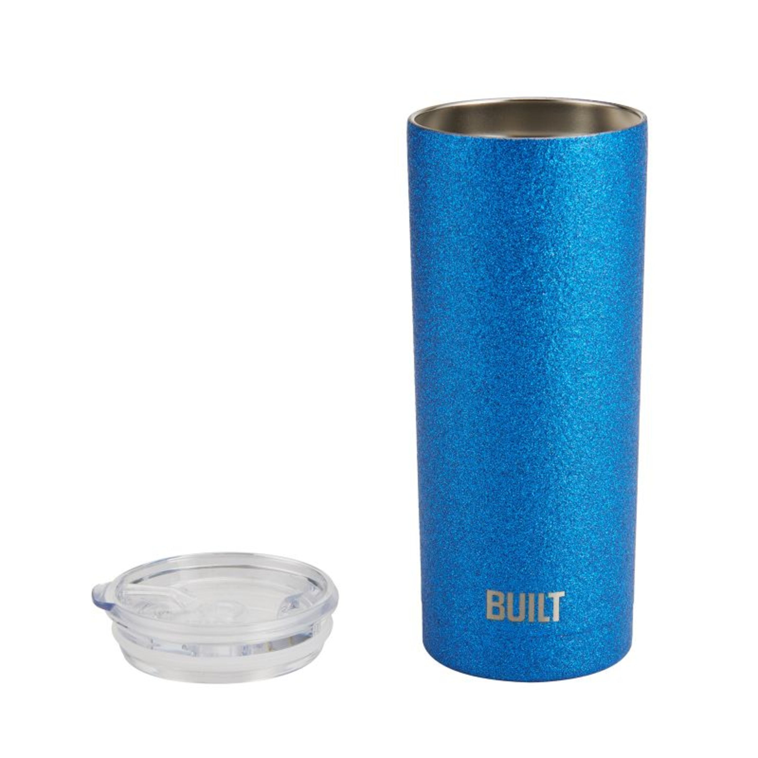 Performance Inspired Double Wall Stainless Steel Shaker – Blue