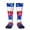 2 Black-2, variant on Womens Art French Flag Knee High Socks Comfy Thermal Boot Long Socks
