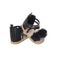 thumbnail image 3 of Seyurigaoka Infant Baby Girls Lovely Casual Beach Sandals, Flower Patchwork Bandage Soft Sole Non-Slip Princess Flat Shoes, 3 of 7