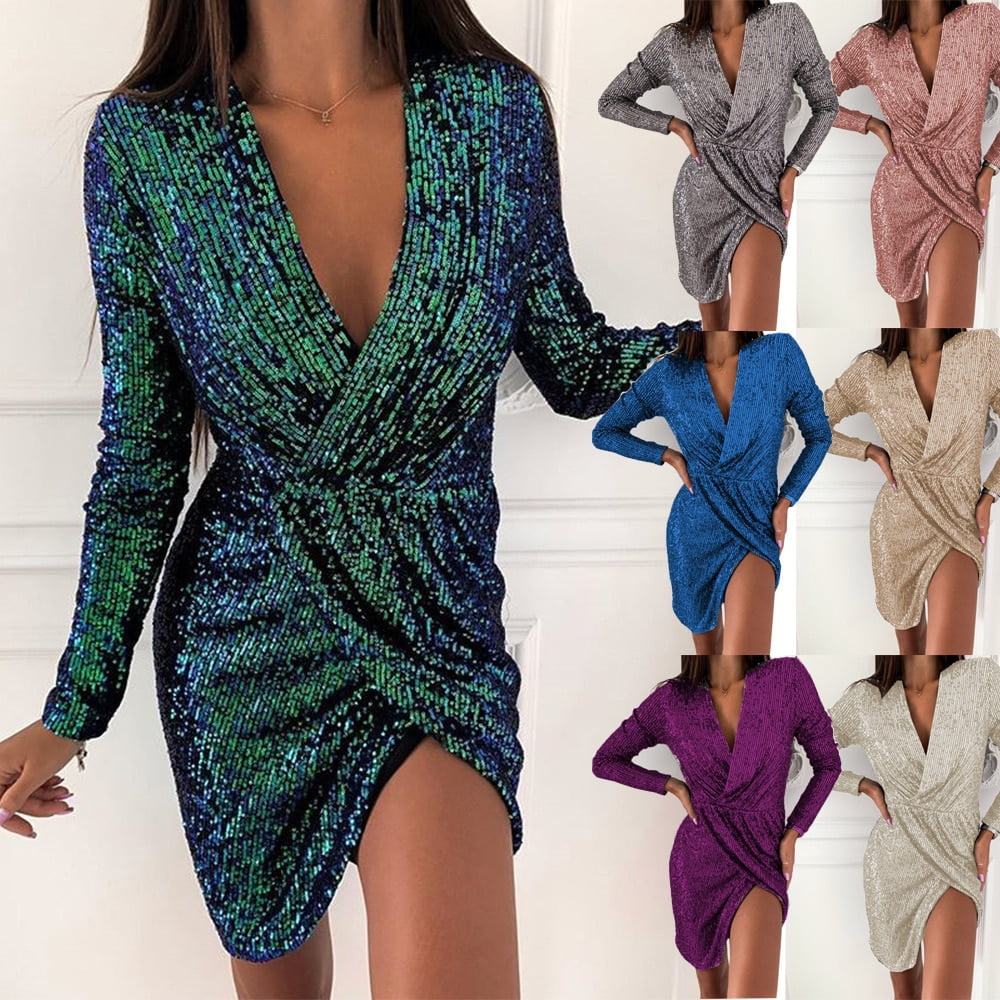 sexy glitter dress