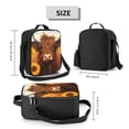 thumbnail image 2 of Lsque Countryside Sunflower Cow Lunch Bag Lunch Box for Women Men Reusable Insulated Lunch Tote Bag,Leakproof Thermal Cooler Sack Food Handbags Case High Capacity, 2 of 9