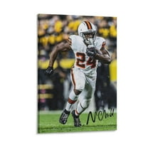 Nick Chubb Canvas Poster Canvas Poster Wall Art Picture Prints Hanging Photo Gift Decor Home Posters Artworks 24x36inch(60x90cm)