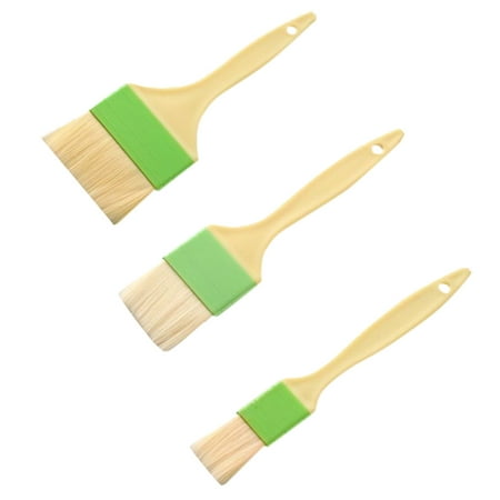 

Barbecue Brush High Temperature Non Shedding Household Kitchen Soft Oil Brush Pancake Brush Oil Baking Brush Glue Remover for Car Soft Toilet Brush Stainless Steel Spray Bottle Elbow Grease Paste
