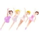 thumbnail image 4 of 4 adornos para tarta de cumpleaños, adorables bailarinas, manualidades, decoración para tarta de cumpleaños., 4 of 7