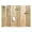 Natural, variant on Pegboard Display, 5.6Ft Wooden Room Divider Folding Privacy Screens Portable Freestanding Wall Organizer for Retail Craft Art Display Board (4panels, Natural)