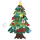 thumbnail image 1 of Decoración de Navidad rbol de Navidad Fieltro DIY Decoración de árbol de Navidad Colgante de árbol de Navidad Adornos de Navidad Decoración de fiesta de vacacionesDecoración Adorno navideo Mgaxyff No, 1 of 5