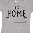 thumbnail image 4 of Inktastic It's Home- State of Nebraska Outline Distressed Text Boys or Girls Baby Bodysuit, 4 of 5