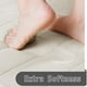 thumbnail image 3 of Juego de alfombras de baño Yimobra Memory Foam, 2 piezas, 44 x 63+80 x 50 cm, Cre, 3 of 6