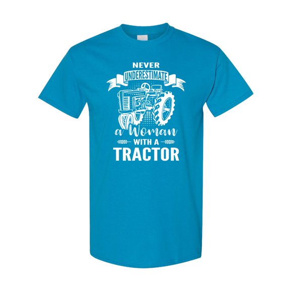 Inktastic Tractor Woman T-Shirt