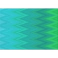 thumbnail image 1 of Ahgly Company Machine Washable Indoor Rectangle Transitional Dark Turquoise Green Area Rugs, 5' x 8', 1 of 7