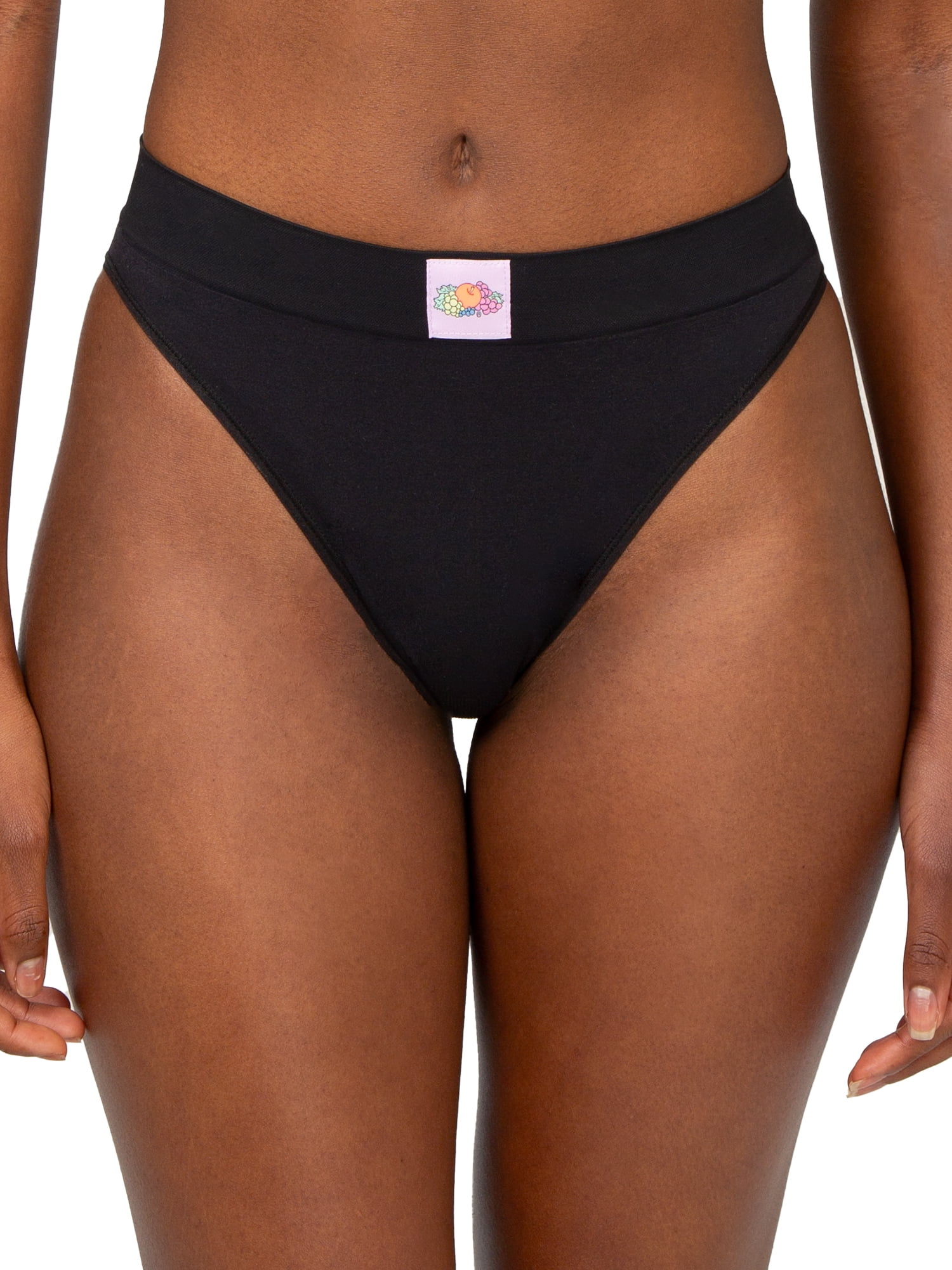 Fresh by Fruit of the Loom Juniors Riding High Seamless Bikini 2-Pack, Style FR132W, Sizes XS to 3XL