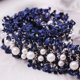 thumbnail image 2 of Accesorios de adorno de costura Sunnimix 2 piezas Cinta bordada con perlas 3 cm, 2 of 7