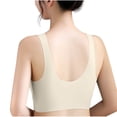 thumbnail image 4 of Kaemgyyd Lace Bras for Women No Underwire V Neck Seamless Stretchy Bralettes for Women Wireless Soft Support Everyday T Shirt Bras, 4 of 4