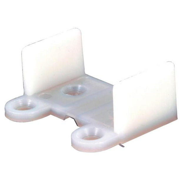 Sliding Closet Door Floor Guide, 13/8 in. Doors, 3/4 in. Tall