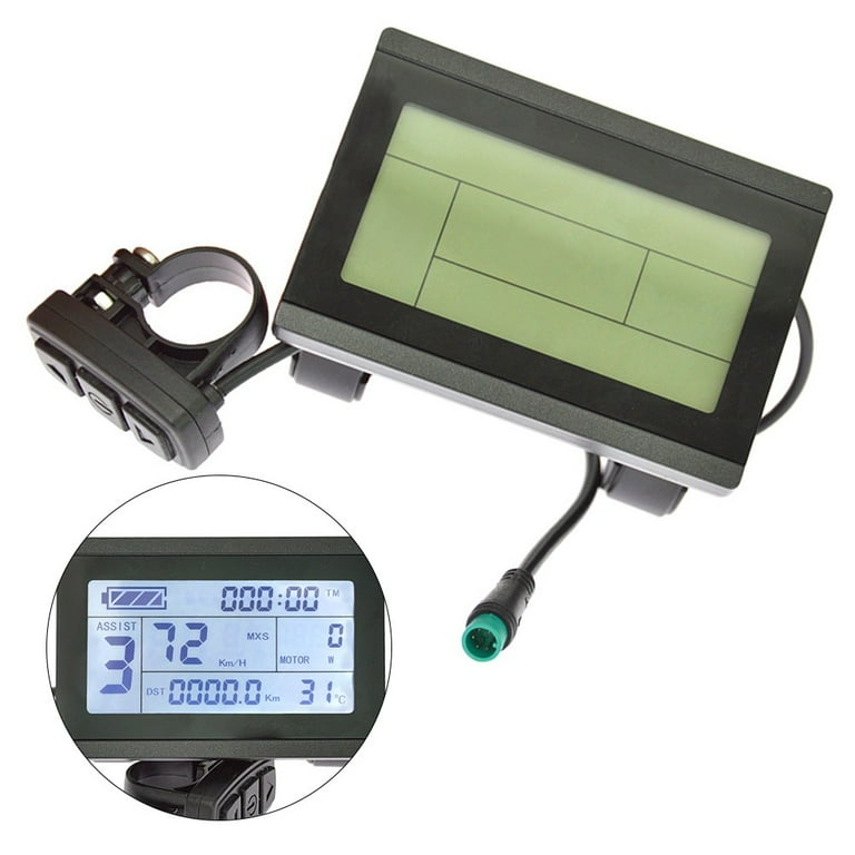 Ebike LCD ディスプレイ メーター E-Bike KT-LCD3U 計器 Amazon.co.jp: Ebike LCD ディスプレイ メーター Pedelec KT