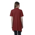 thumbnail image 4 of Moomaya Womens Half Sleeve Shrug Open Front Long Cardigan Lightweight Summer Fit, 4 of 7