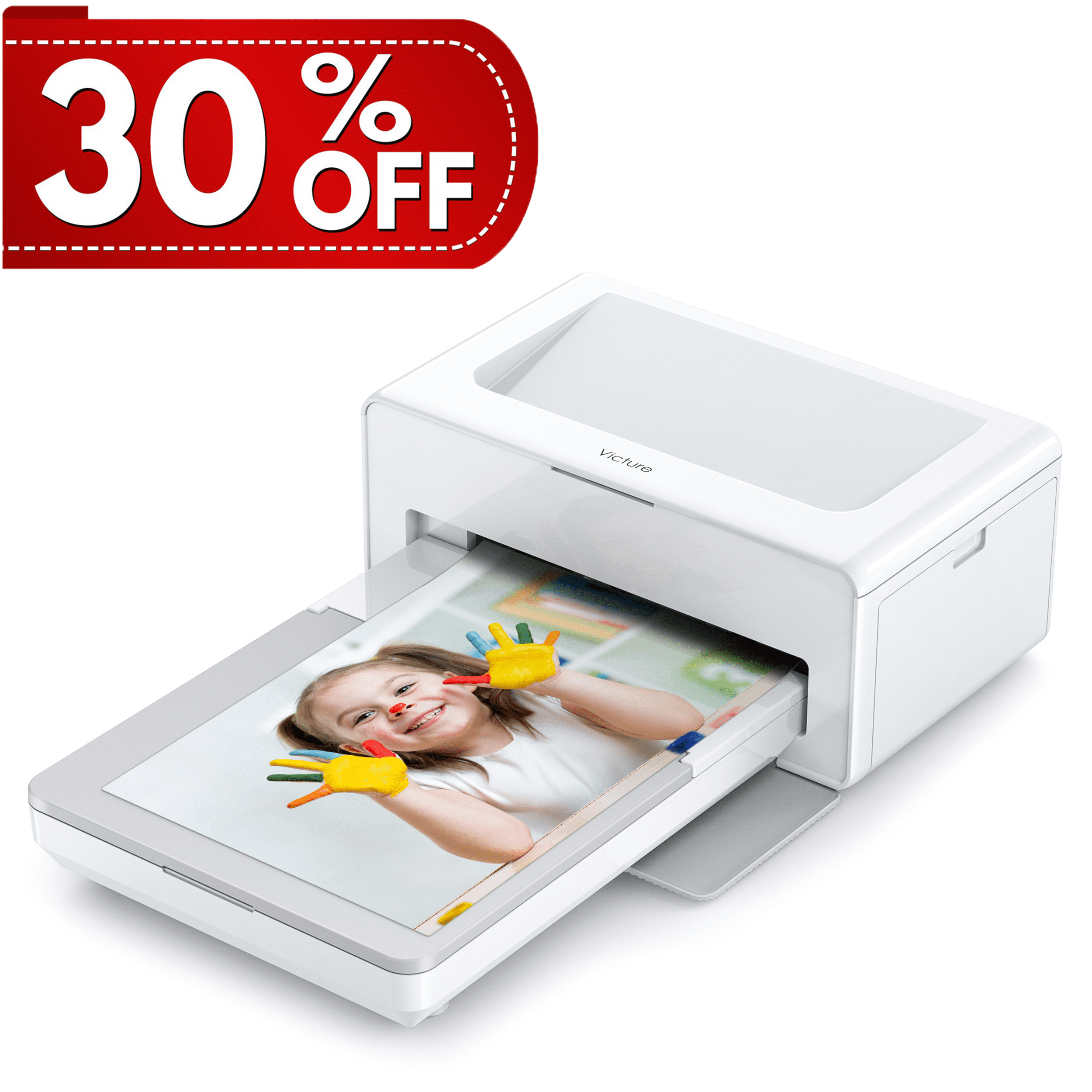 4 x 6 Android & iOS devices Print inch Photos Victure Photo Printer only printer Bluetooth Instant Photo Printer 