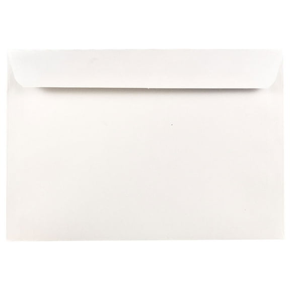 JAM Paper 6 1/2 x 9 1/2 Booklet Commercial Envelopes, White, Bulk 1000/Carton