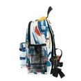 thumbnail image 4 of FORMRS School Backpack with Front Zippered Pocket 12" Student Travel Daypack, Dark Blue Hand Drawn Sailboats, 4 of 6