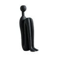 thumbnail image 3 of QSTDGVPW Abstract Figure Sculpture Ceramic for Cabinet Dining Table Table Centerpiece Black, 3 of 9