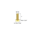 thumbnail image 2 of Unique Bargains Brass Hex Bolts, 3/8-16x1' 1 Pack Fully Thread Grade 4.8 Machine Screws, 2 of 4