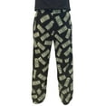 thumbnail image 3 of #followme Polar Fleece Pajama Pants for Men 45902-V-10762-S (Small, Black - Cash Money), 3 of 3