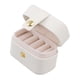 thumbnail image 1 of Mini Caja de Almacenamiento de Anillos, Organizador de Joyas de Cuero Pu Portátil, Estuche Pequeño Para Pendientes, Viaje, 1 of 7