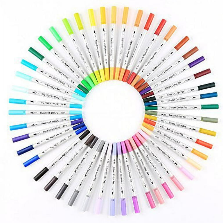 Smart Color Art - Dual Tip Brush Pens with Fineliner Tip Art Smart Color Art - Dual Tip Brush Pens with Fineliner Tip Art