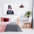 thumbnail image 3 of Stupell Industries Modern Glam Fashion Book Set BW Stud Pump Heels Canvas Art, 48 x 36, by Amanda Greenwood, 3 of 7