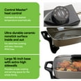 thumbnail image 6 of Presto 16 in Electric Skillet with Ceramic Nonstick Surface - Buffet Server, Temperature Control, 6 of 11