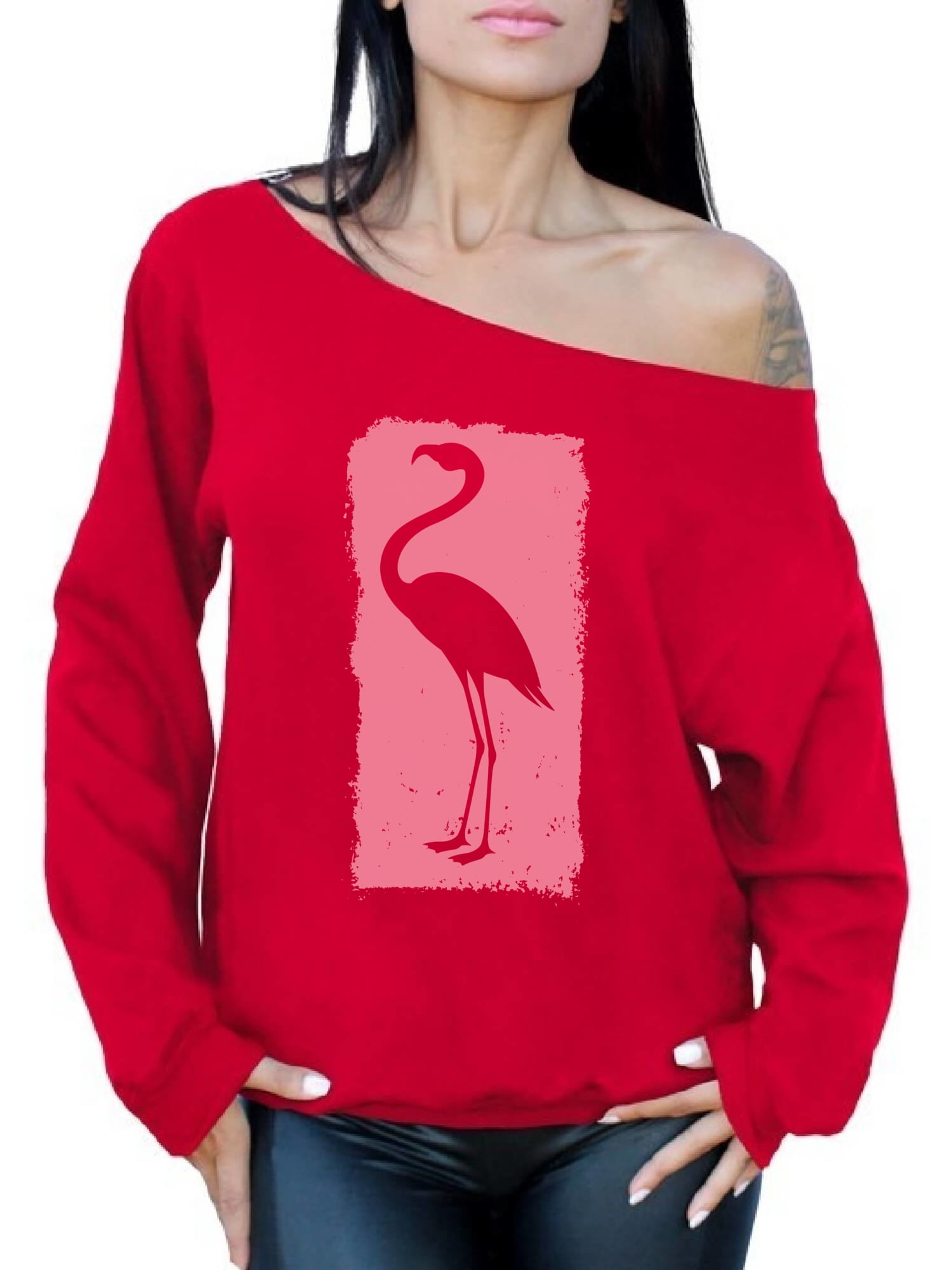 pink flamingo sweater