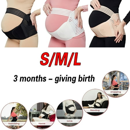 

1 Pack Maternity Support Belt Maternity Belt Adjustable Maternity Belly Support Belt Pregnancy Abdominal Waist Support Brace Band S/M/L