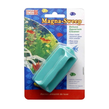 MS3 Magna Sweep Deluxe Aquarium Cleaner, This item is a Penn Plax MS3 Small Magna Sweep By Penn (Best Cleaner Fish For Small Tank)