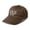 Coffee, variant on Women's Unisex Dad Est 2026 Embroidered Baseball Visor Cap, Adjustable Strap Breathable Sun Hat For Outdoor Sports Travel Father's Day Gift Black One Size