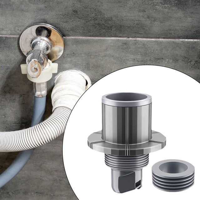 Tapón de sellado de tubería de drenaje Tapa de sellado de tubería de alcantarillado Eficaz Fácil de instalar Adaptador de cocina para el hogar Sello Gris
