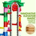 thumbnail image 2 of 236Pcs Glowing Marble Run with Motorized Elevator- Construction Building Blocks Toys with 30 Glow in The Dark Plastic Marbles, STEM Gifts for Boys and Girls, 2 of 7